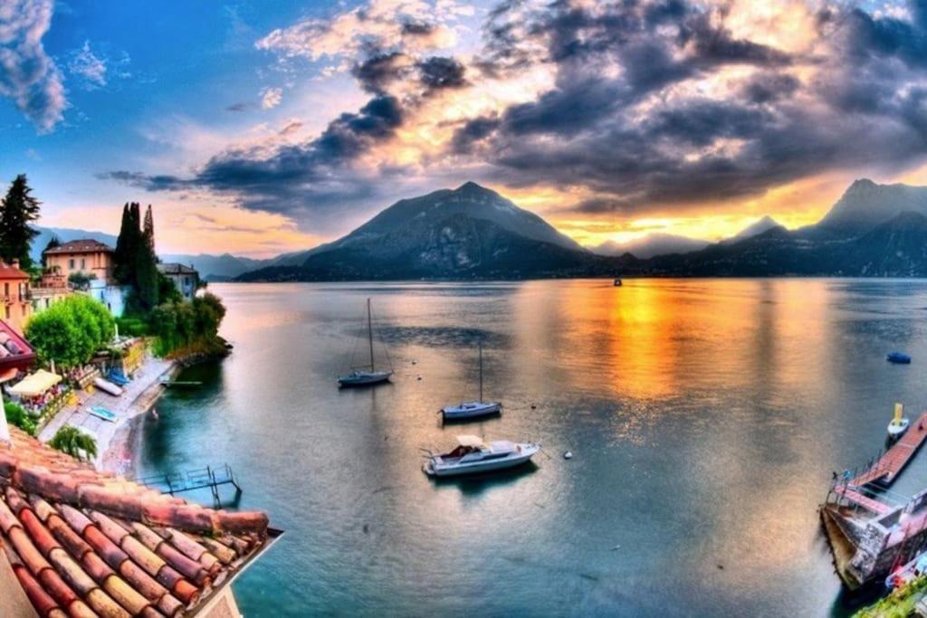 King Como Lake Center 9 Posti Letto- Grande Terrazza - 2 Bagni Privati Εξωτερικό φωτογραφία